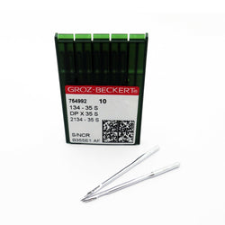 10 Pk Groz-Beckert 134-35 S (NCR) Leather Point Adler & Pfaff Machine Needles