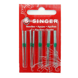 10 Pk. 2054-42 16X75 Genuine Singer 14U Overlock Serger Sewing Needles