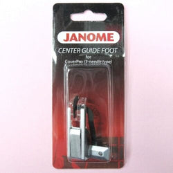 Center Guide Foot #795819108 For Janome 1000CPX CoverPro Coverstitch Machine