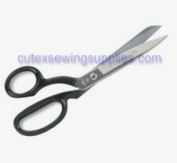 MUNDIAL 8" TRUE LEFT HANDED BENT TRIMMERS DRESSMAKER  SCISSORS 271-8