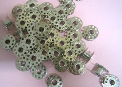 30 Metal Bobbins for Home Sewing Machines SINGER 15 Class