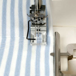 Clear View Foot #795818107 For Janome CoverPro 1000CPX, 2000CPX 3-Needle Machine