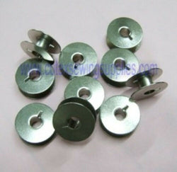 10 Janome Genuine Metal Bobbins For 1600P Series & MB-4 Sewing Machines