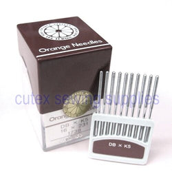 100 Orange DBXK5 DB-K5 Commercial Embroidery Machine Needles