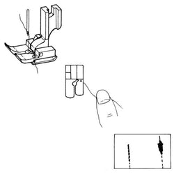 Thread Trimming Presser Foot #YS-37 (NP-37)  For Industrial Sewing Machine