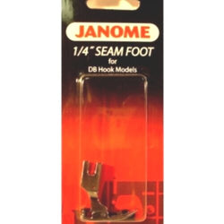 Janome 1/4" Seam Foot #767820105 For DB Hook (High Shank) Sewing Machines