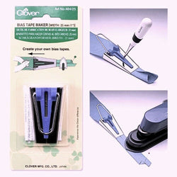 Clover Bias Binding Tape Maker 25mm (1") Finish Width Size 464/25