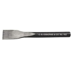 C.S. Osborne 8 Prong Stitching Chisel #452 Leathercrafts Made In USA