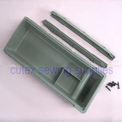 Industrial Sewing Machine Table Mounted Plastic Drawer With Sliders & Screws