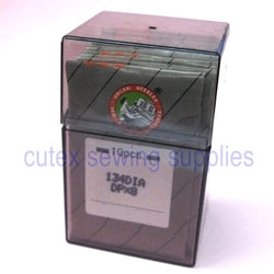 100 Organ Titanium 134DIA 135X8 DPX8 Leather Point Sewing Machine Needles