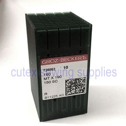 100 Groz-Beckert 190, 190R, MTX190, SY7555 Industrial Sewing Machine Needles