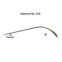 C.S. Osborne 12/Pk. 1-1/2" Curved Triangular Point Outside Spine Needles