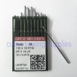 10 Groz-Beckert 135X16LR Leather Needles For Sailrite Ultrafeed, Consew CP206R