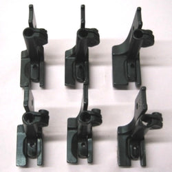 Back Cut Out Welt Foot 6 Size Set For Industrial Walking Foot Machines