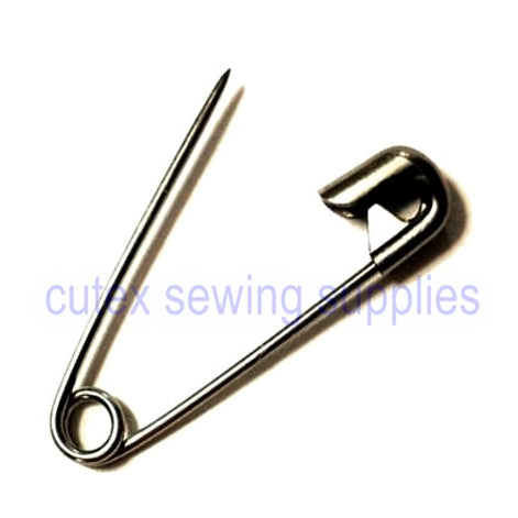 Safety Pins #1 (Size 1-1/16) Open Pins - 10 Gross (1,440 Pieces)