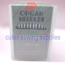 100 Organ DPX17-SK1 135X17-SK1 Quilting Machine Needles (Same as 135X17 MR)