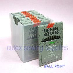 100 Organ UYX128GAS - UY128GAS Ball-Point Industrial CoverStitch Machine Needles