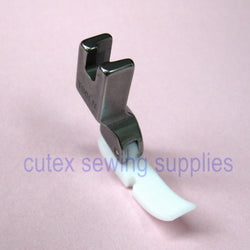 Left Narrow Zipper Foot With Teflon Bottom For Industrial Sewing Machine #T36LN